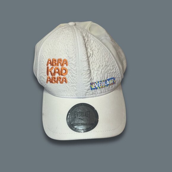 Everlast Baseball Cap With "Abra Kad Abra" Orange Embroidery & Adjustable Strap - Picture 2 of 5
